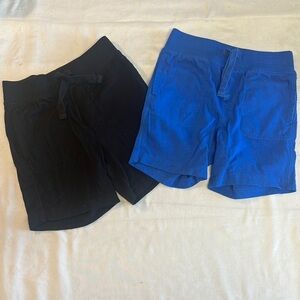 GAP Black and Blue Casual Shorts Cotton Blend